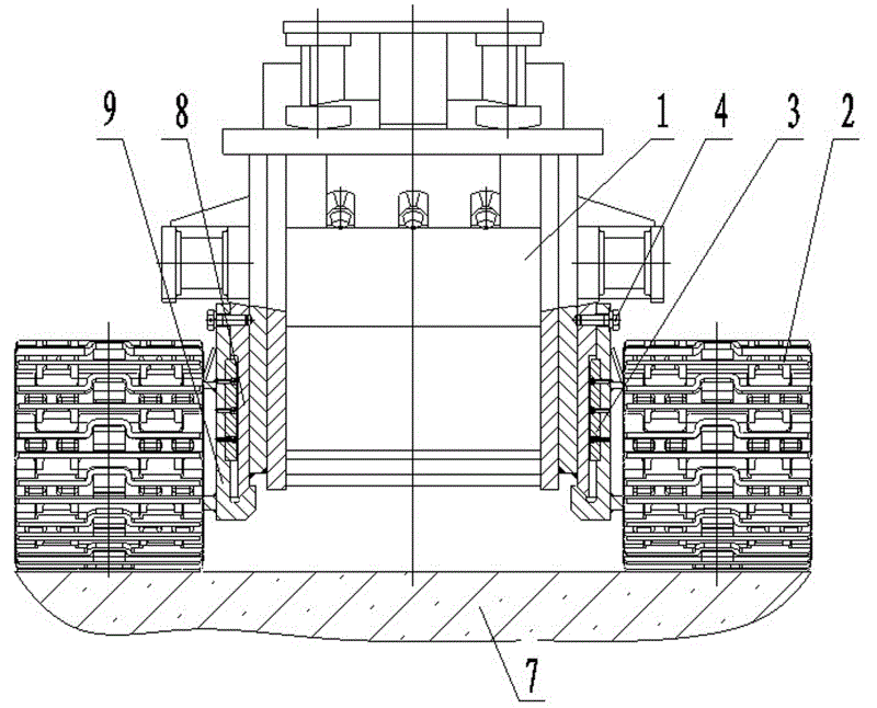 掘進(jìn)機(jī)本體部